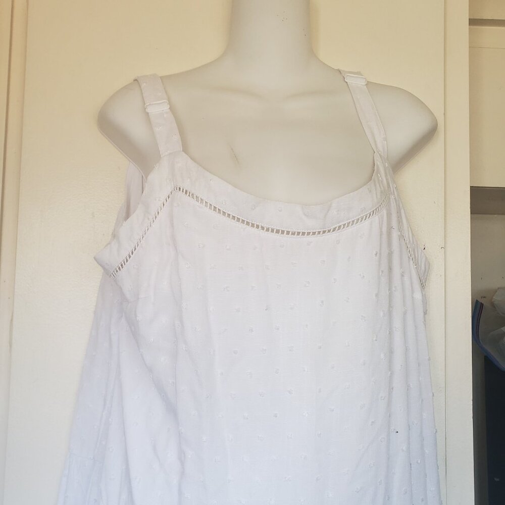 White Linen Dress